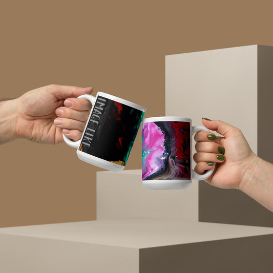 Pour Paint mug